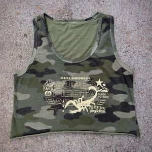 Camouflage Crop Top